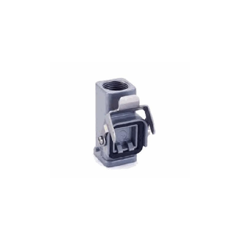 Capot 3A, Alliage de zinc moulé, acier inoxydable, IP65, Sortie verticale, M20